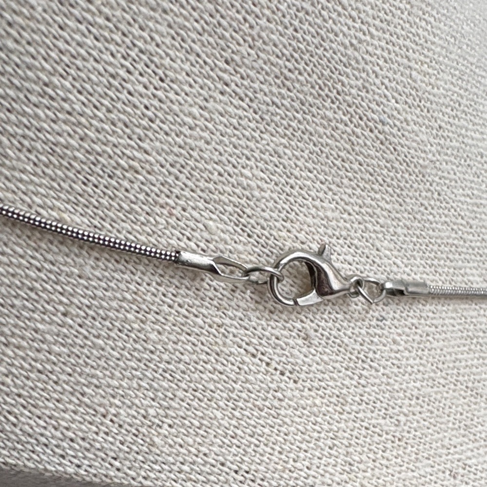 Sunstone Sterling Silver Pendant Necklace - Picture 3 of 5